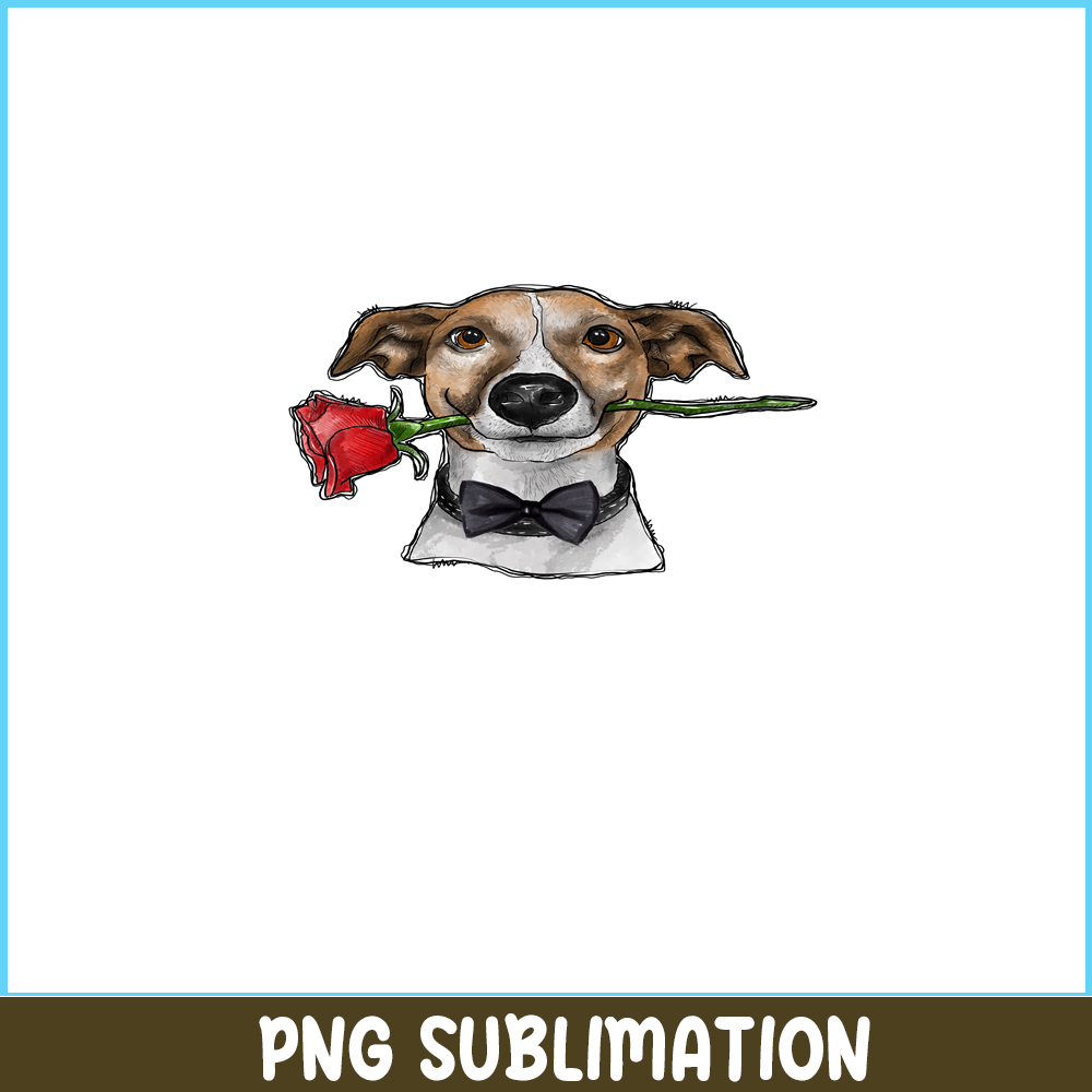 VLT21102387-Valentines Day Dog PNG, Sweet Valentine PNG, Valentine Holidays PNG.png