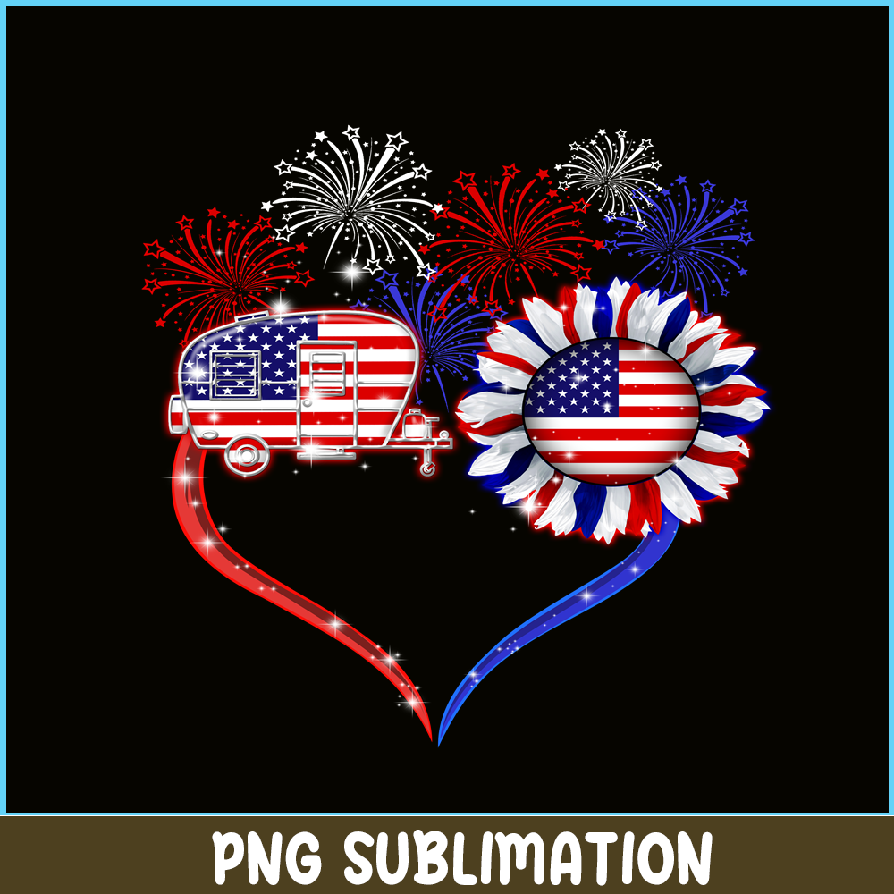 CAMP07112342-American Independence Day PNG Camper American Flag PNG Camping PNG.png