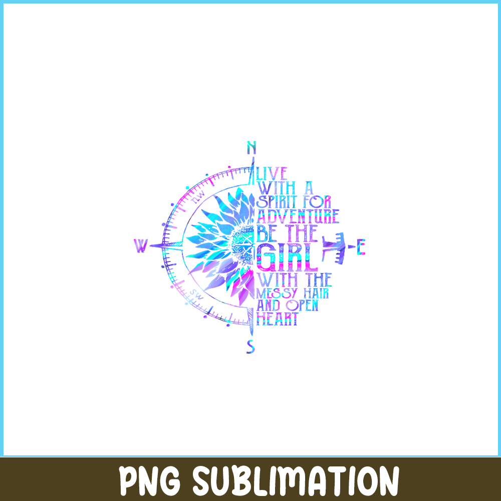 CAMP07112370-Live With A Spirit For Adventure PNG Camping PNG Purple Blue Sunflowers PNG.png