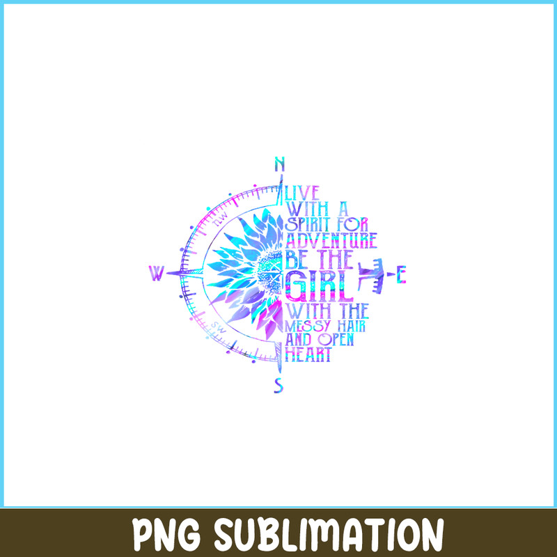 CAMP07112370-Live With A Spirit For Adventure PNG Camping PNG Purple Blue Sunflowers PNG.png