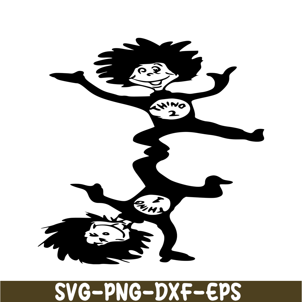 DS105122327-Naughty Thing 1 And Thing 2 SVG, Dr Seuss SVG, Cat In The Hat SVG DS105122327.png