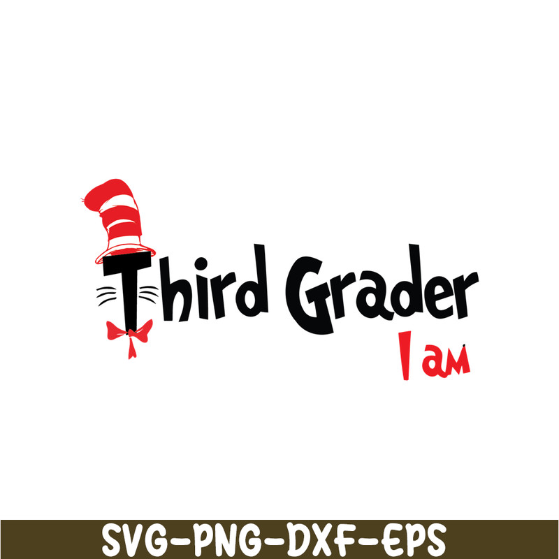 DS105122398-Third Grader SVG, Dr Seuss SVG, Dr Seuss Quotes SVG DS105122398.png