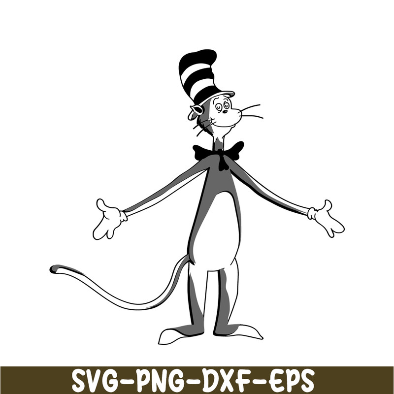DS205122383-The Black White Cat SVG, Dr Seuss SVG, Cat In The Hat SVG DS205122383.png