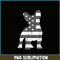 HL161023154-Gray US Flag French Bulldog PNG, Frenchie Bulldog PNG, French Dog Artwork PNG.png