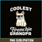 HL16102317-Coolest Frenchie Grandpa PNG, French Bulldog, Bulldog Mascot PNG.png