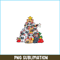 HL16102339-French Bulldog Christmas Tree PNG, Dog Santa Xmas PNG, Bulldog Mascot PNG.png