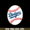 MLB011223125-The Dodgers Ball SVG, Major League Baseball SVG, MLB Lovers SVG MLB011223125.png