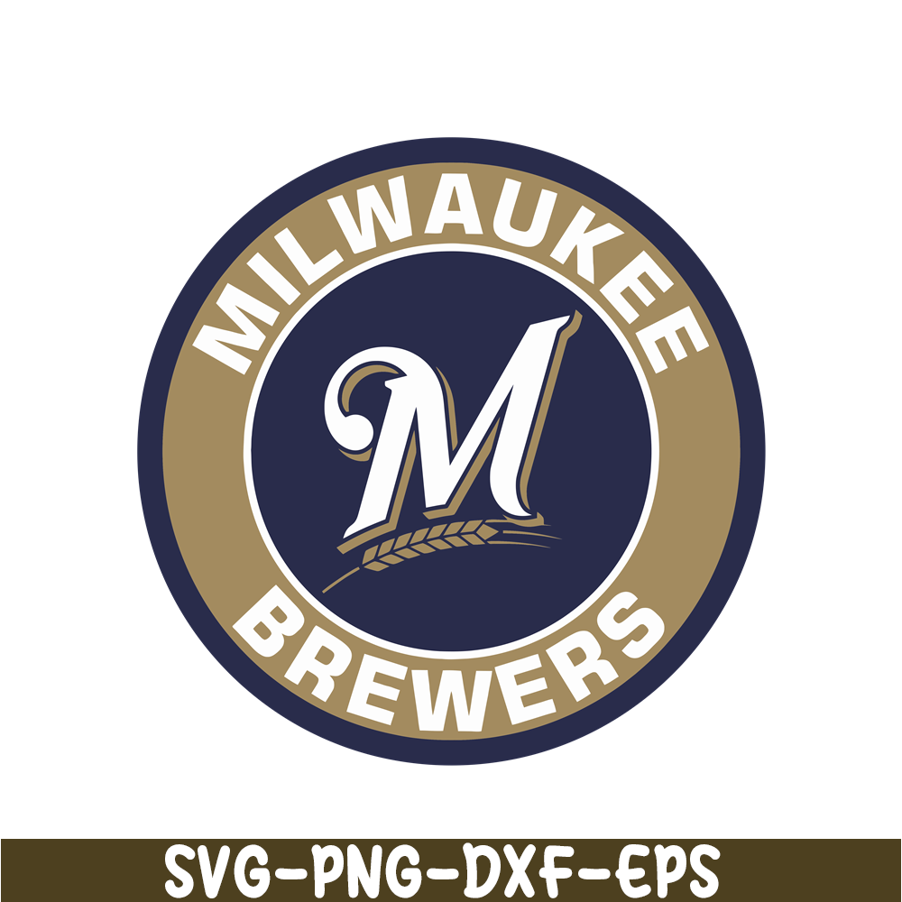 MLB011223151-Milwaukee Brewers Simple Logo SVG, Major League Baseball SVG, MLB Lovers SVG MLB011223151.png
