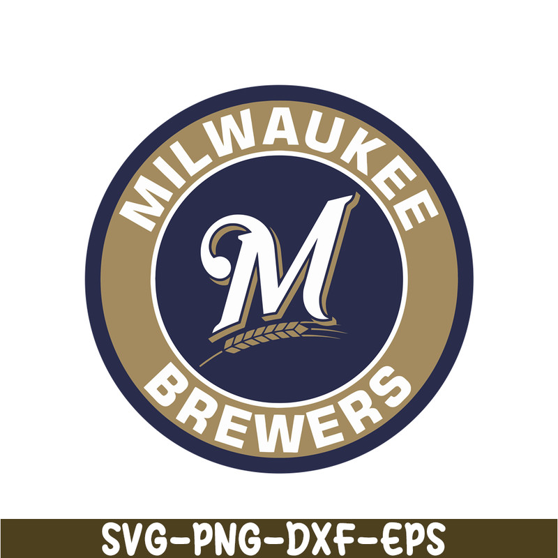 MLB011223151-Milwaukee Brewers Simple Logo SVG, Major League Baseball SVG, MLB Lovers SVG MLB011223151.png