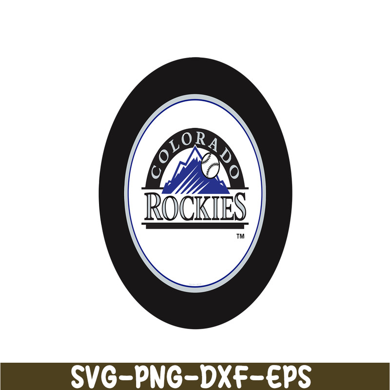 MLB01122346-Colorado Rockies Black White Logo SVG PNG DXF EPS AI, Major League Baseball SVG, MLB Lovers SVG MLB01122346.png