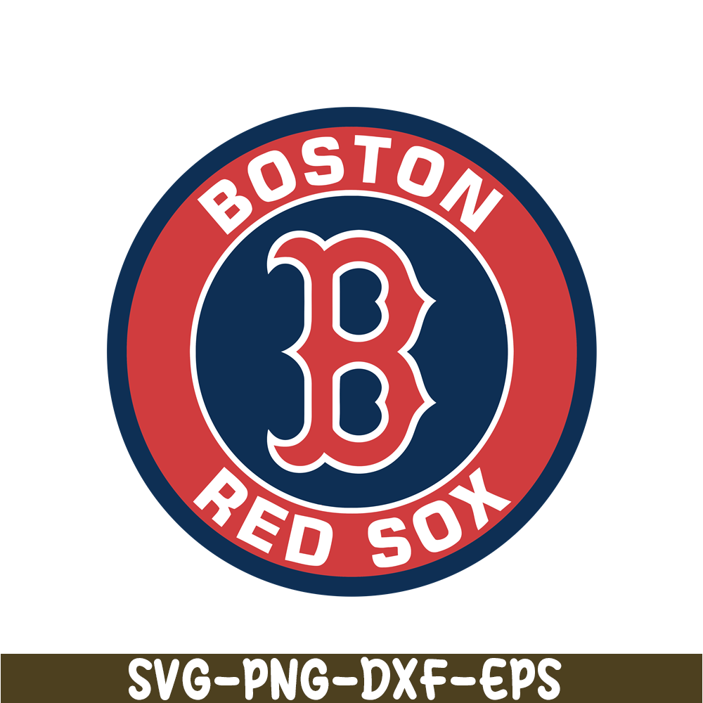 MLB30112343-Boston Red Sox The Red Logo SVG PNG DXF EPS AI, Major League Baseball SVG, MLB Lovers SVG MLB30112343.png