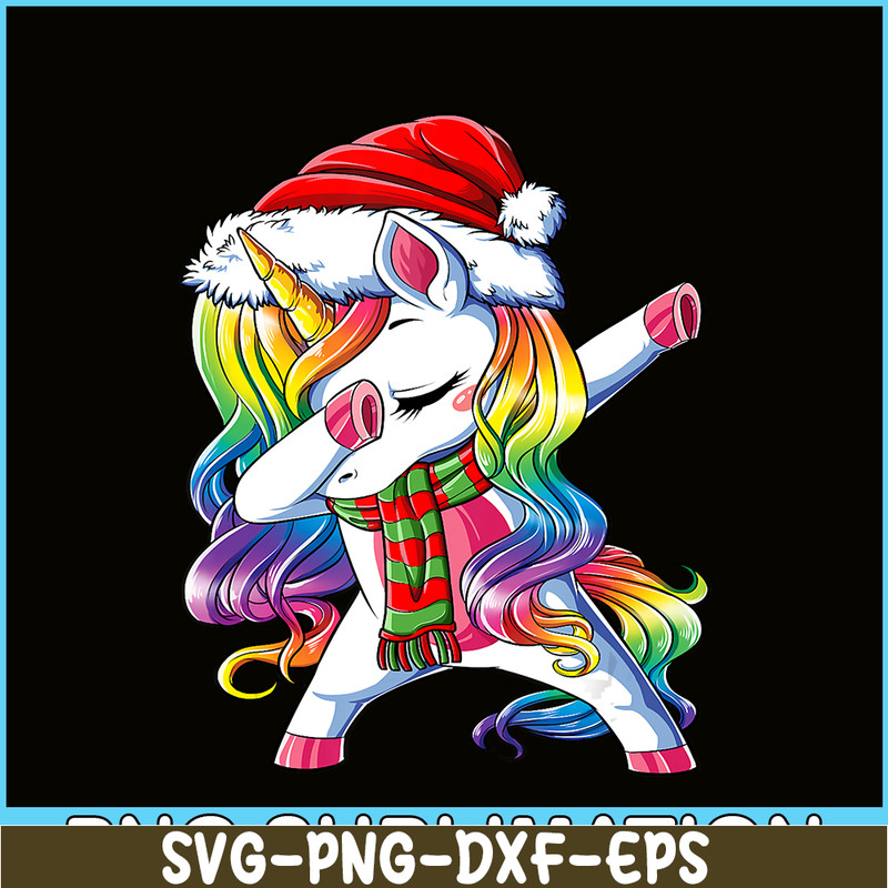PNG14102355-Dabbing Unicorn Santa Christmas Kids Girls Women Xmas Dab T-Shirt Png.png