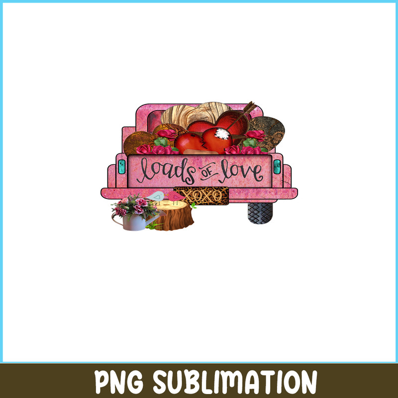 VLT21102317-Load Of Love Vegetable PNG, Retro Valentine PNG, Valentine Holidays PNG.png