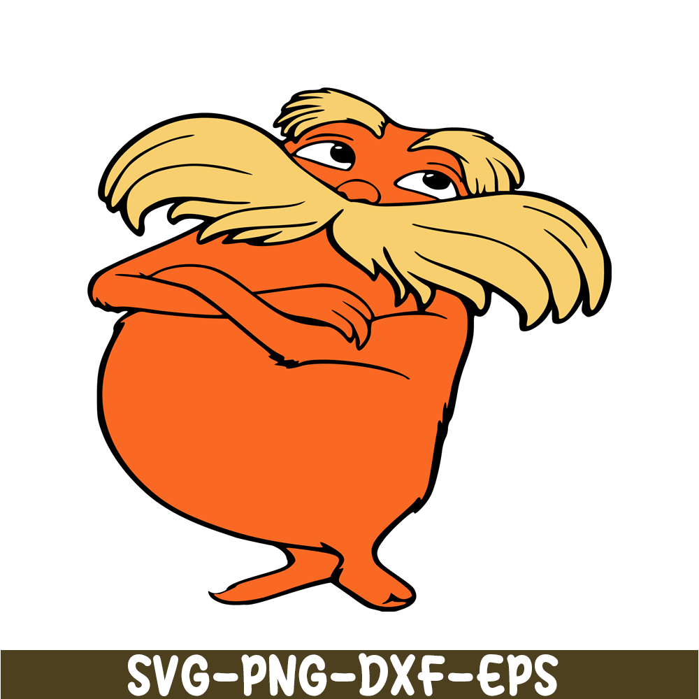 DS105122314-Lorax Character SVG, Dr Seuss SVG, Dr. Seuss' the Lorax SVG DS105122314.png