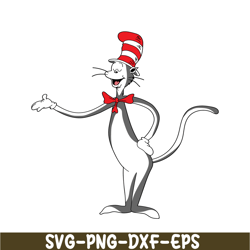 the cat is happy svg, dr seuss svg, cat in the hat svg ds205122366