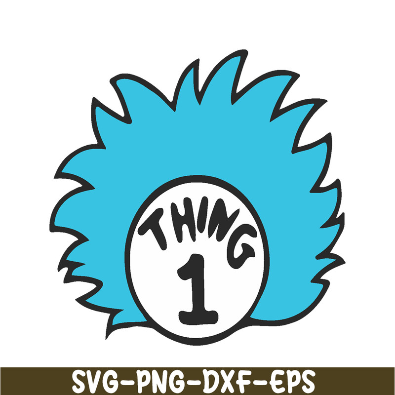 DS205122399-Thing 1 Head SVG, Dr Seuss SVG, Cat In The Hat SVG DS205122399.png