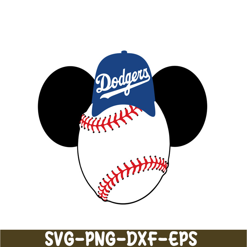 MLB011223138-LA Dodgers The Mickey SVG, Major League Baseball SVG, MLB Lovers SVG MLB011223138.png