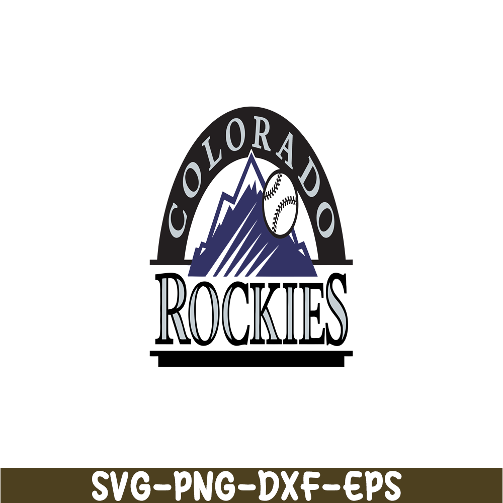 MLB01122342-Colorado Rockies Logo SVG PNG DXF EPS AI, Major League Baseball SVG, MLB Lovers SVG MLB01122342.png