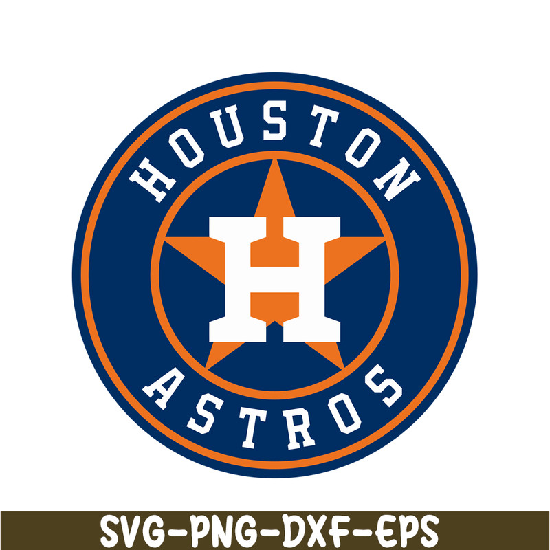 MLB01122367-Houston Astros Logo SVG, Major League Baseball SVG, MLB Lovers SVG MLB01122367.png