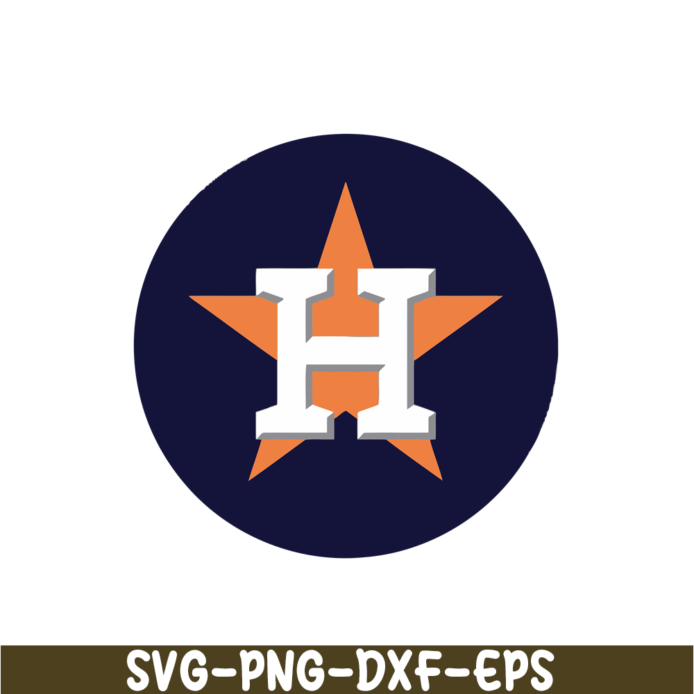 MLB01122369-Houston Astros Blue Logo SVG, Major League Baseball SVG, MLB Lovers SVG MLB01122369.png