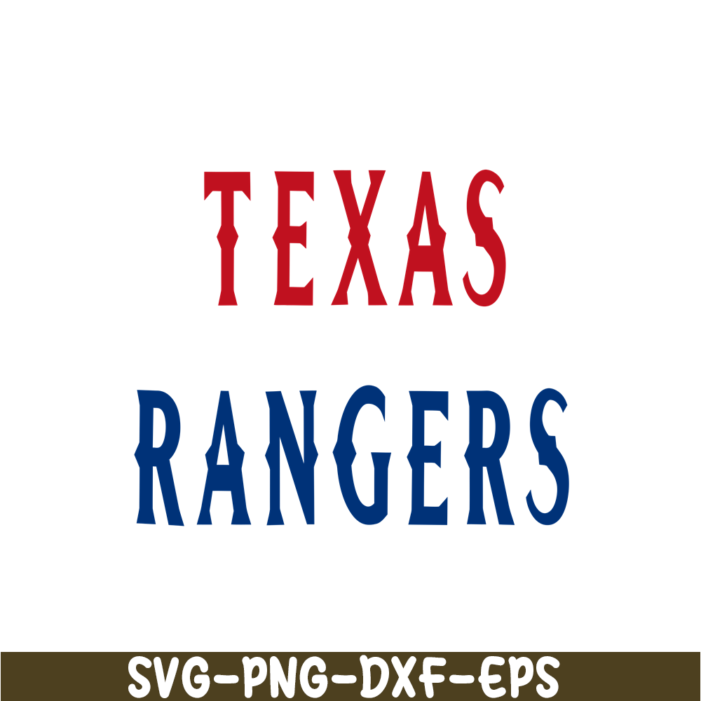 MLB2041223144-Texas Rangers Text SVG, Major League Baseball SVG, Baseball SVG MLB2041223144.png