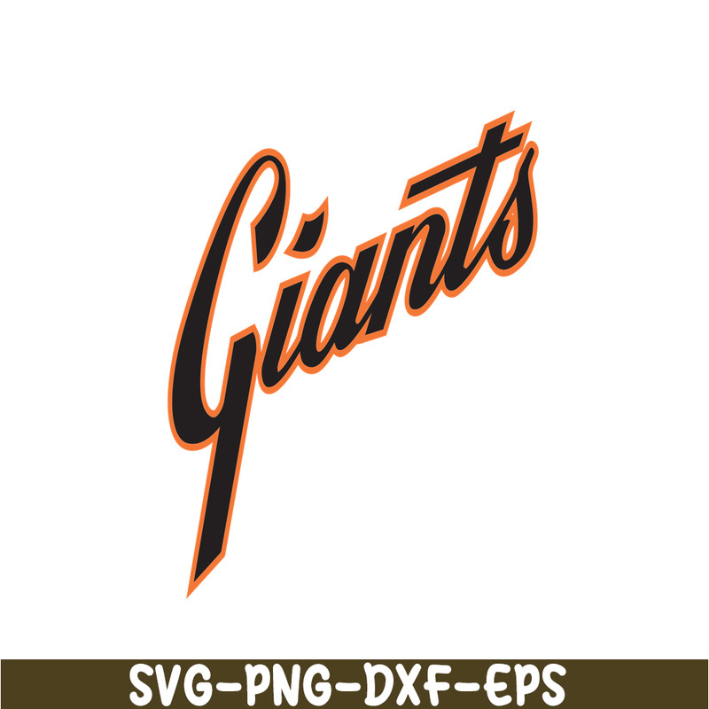 MLB204122389-Giants The Font SVG, Major League Baseball SVG, Baseball SVG MLB204122389.png
