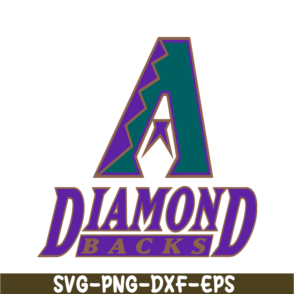MLB30112313-Arizona Diamondbacks Purple Logo SVG PNG DXF EPS AI, Major League Baseball SVG, MLB Lovers SVG MLB30112313.png