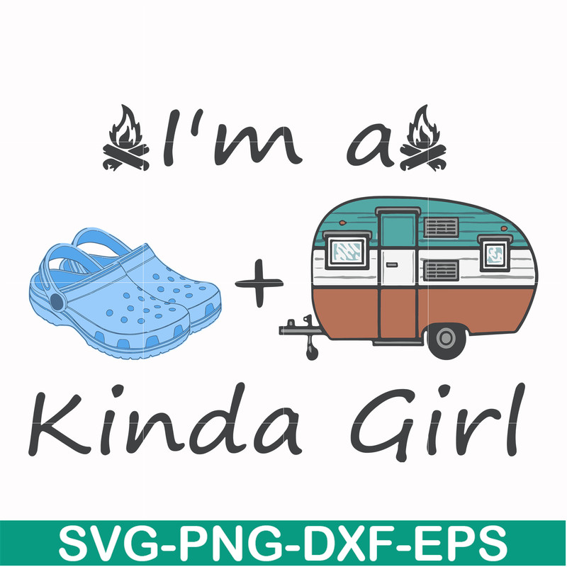CMP073-I am a kinda girl svg, png, dxf, eps digital file CMP073.jpg
