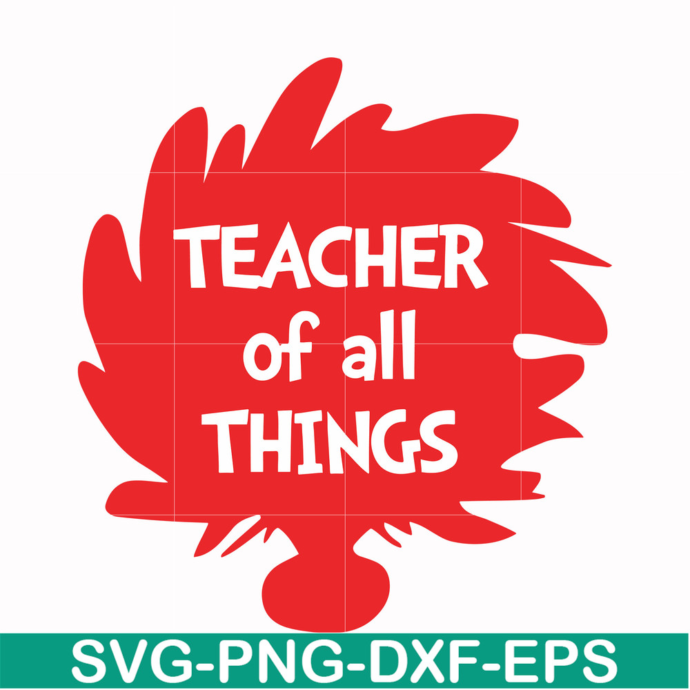 DR00059-Teacher of all things svg, png, dxf, eps file DR00059.jpg