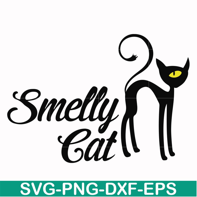 FN0001004-Smelly cat svg, png, dxf, eps file FN0001004.jpg