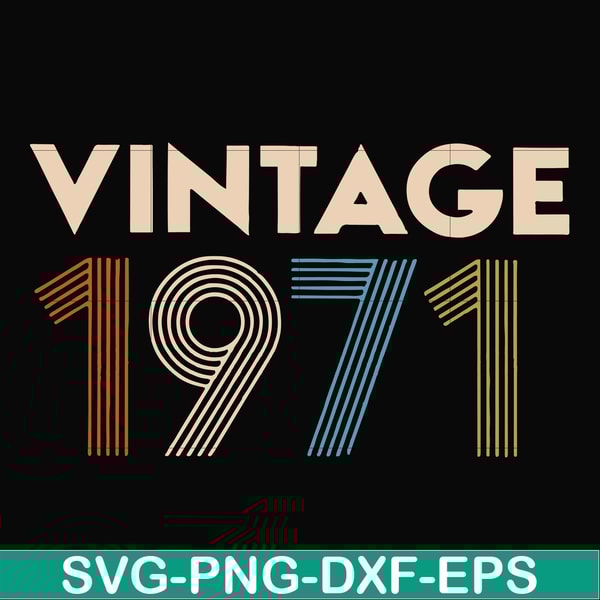 FN000169-Vintage 1971 svg, png, dxf, eps file FN000169.jpg