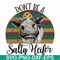 FN000372-Don't be a sally Heifer svg, png, dxf, eps file FN000372.jpg