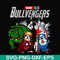FN000411-Bullvengers svg, png, dxf, eps file FN000411.jpg