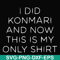 FN000501-I did konmari and now this is my only shirt svg, png, dxf, eps file FN000501.jpg