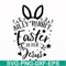 FN00051-Silly rabbit Easter is for Jesus svg, png, dxf, eps file FN00051.jpg