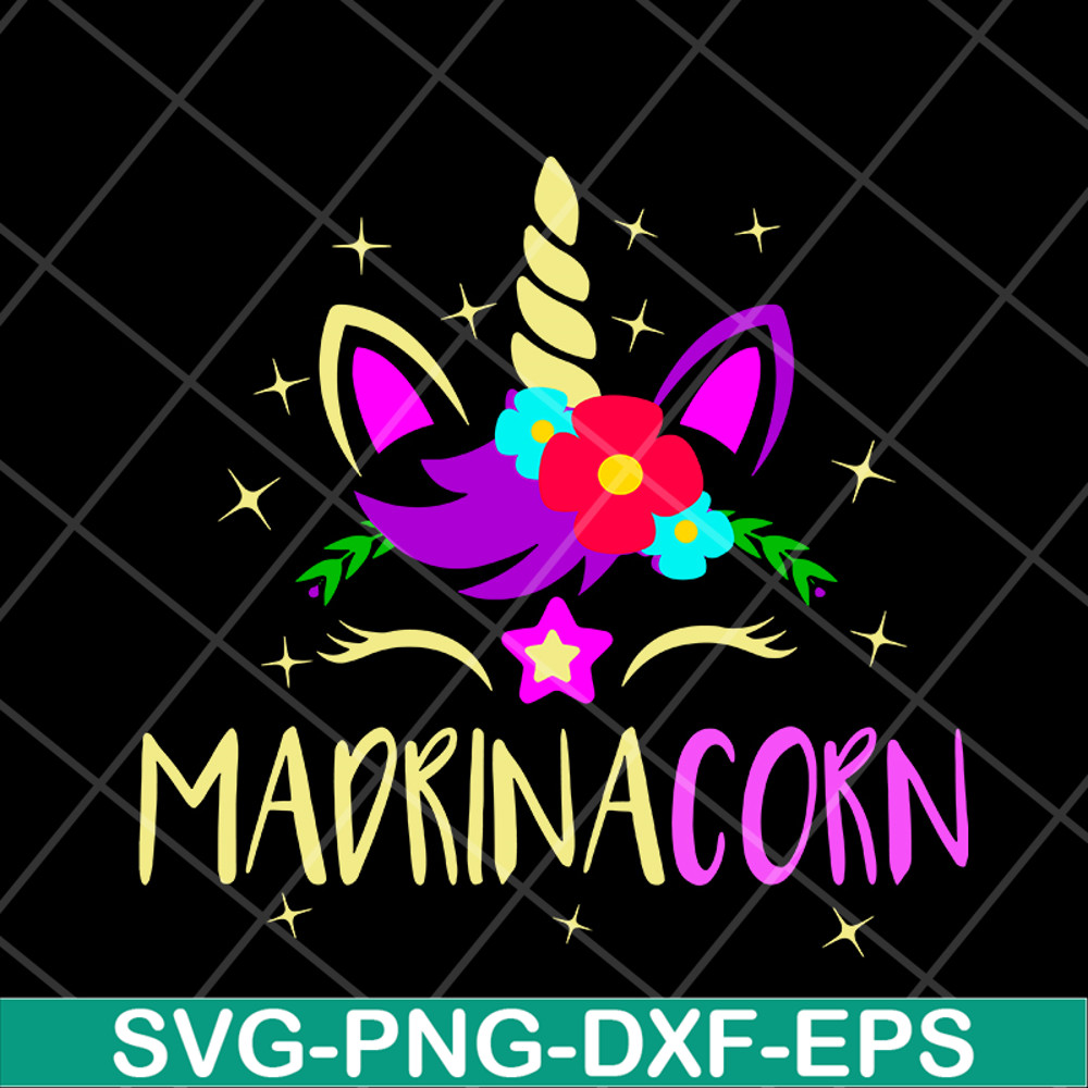 MTD03042128-Madrinacorn svg, Mother's day svg, eps, png, dxf digital file MTD03042128.jpg