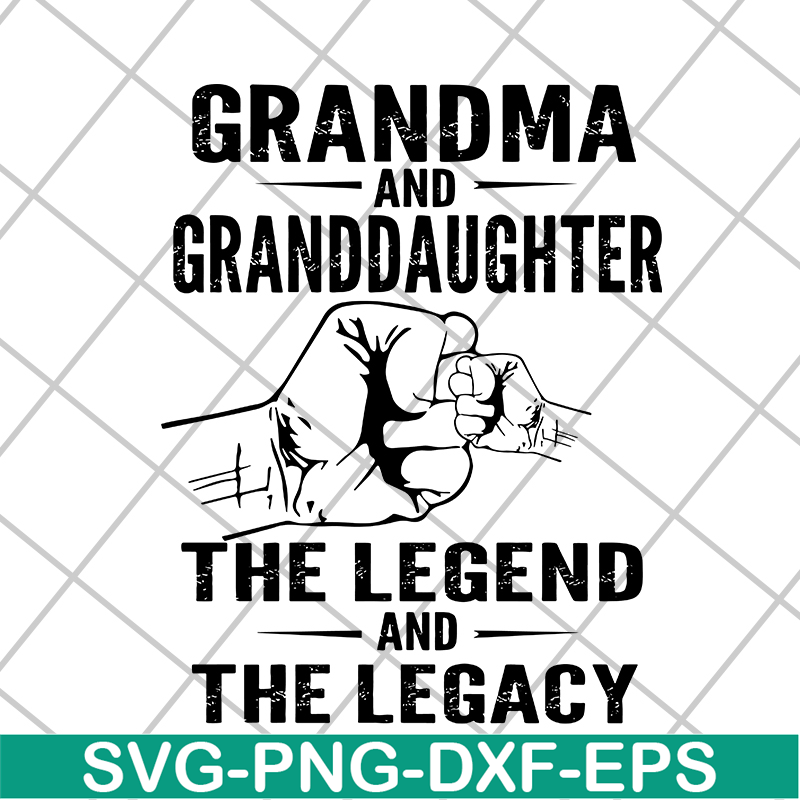 MTD05042141-Grandma and granddaughter svg, Mother's day svg, eps, png, dxf digital file MTD05042141.jpg