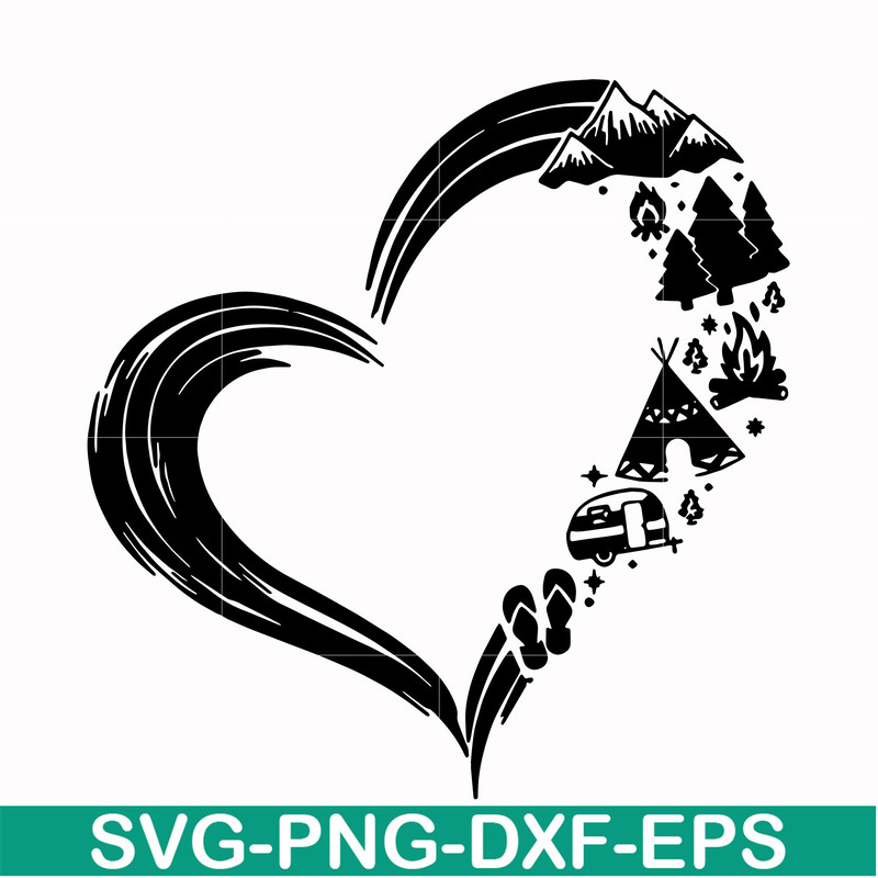 CMP022-Heart camper svg, png, dxf, eps digital file CMP022.jpg