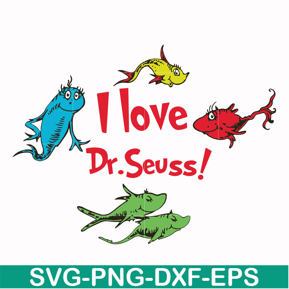 DR000124-I love Dr.Seuss svg, png, dxf, eps file DR000124.jpg
