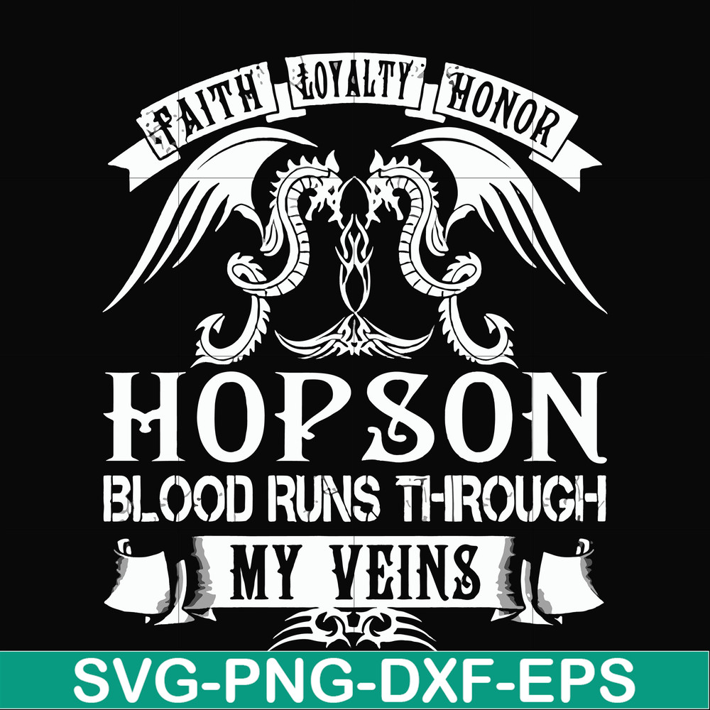 FN000201-Hopson blood runs through my veins svg, png, dxf, eps file FN000201.jpg