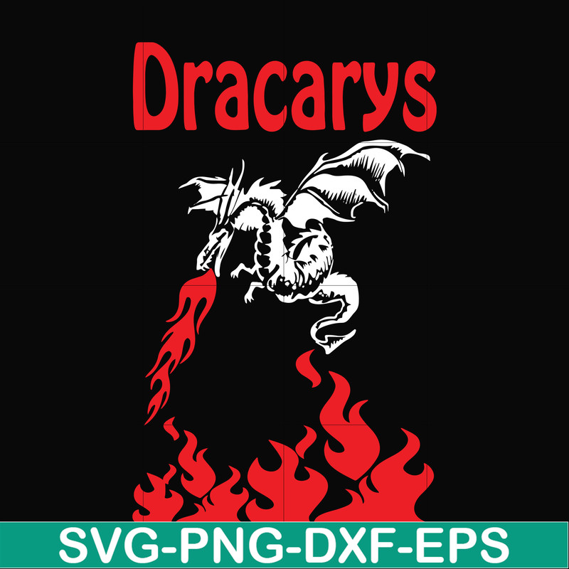 FN000299-Dracarys svg, png, dxf, eps file FN000299.jpg