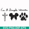 FN000301-I'm a simple woman svg, png, dxf, eps file FN000301.jpg