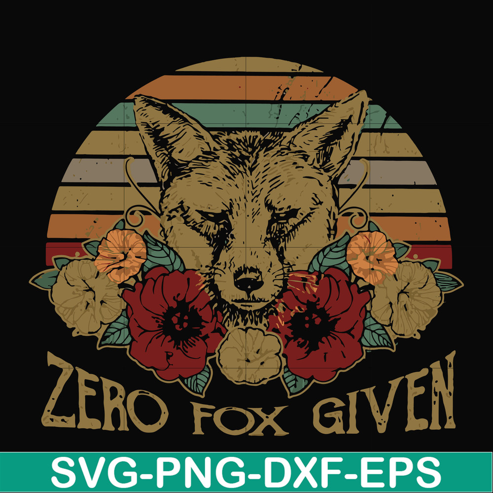 FN000349-Zero fox given svg, png, dxf, eps file FN000349.jpg