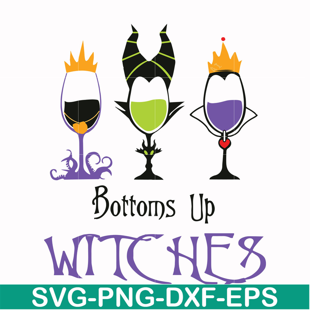 FN00056-Bottoms up Witches svg, png, dxf, eps file FN00056.jpg