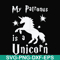 FN000568-My patronus is a Unicorn svg, png, dxf, eps file FN000568.jpg