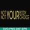 FN000750-Not your body choice svg, png, dxf, eps file FN000750.jpg