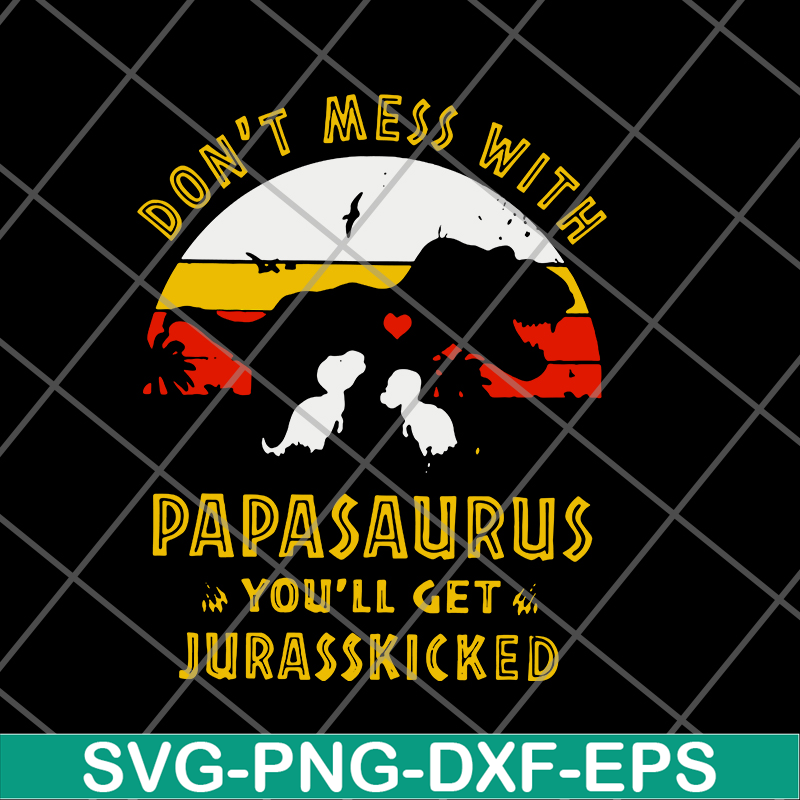 FTD24052112- papa saurus svg, png, dxf, eps digital file FTD24052112.jpg