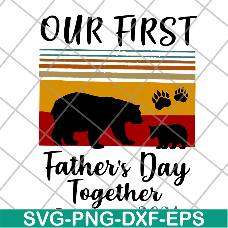 FTD26052121-our first father's day svg, png, dxf, eps digital file FTD26052121.jpg
