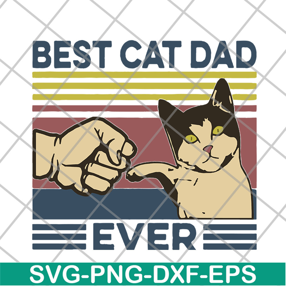 FTD26052122-BeSt cat dad ever svg, png, dxf, eps digital file FTD26052122.jpg