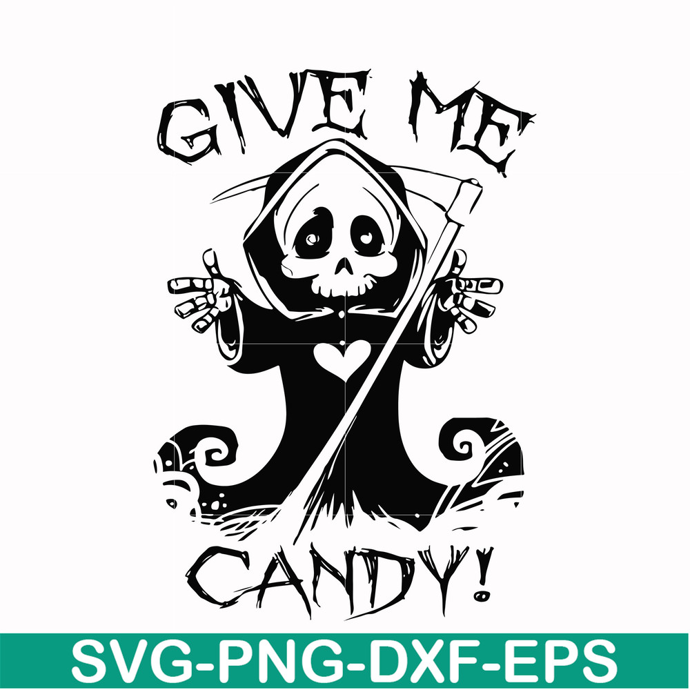 HLW0012-give me candy svg, halloween svg, png, dxf, eps digital file HLW0012.jpg